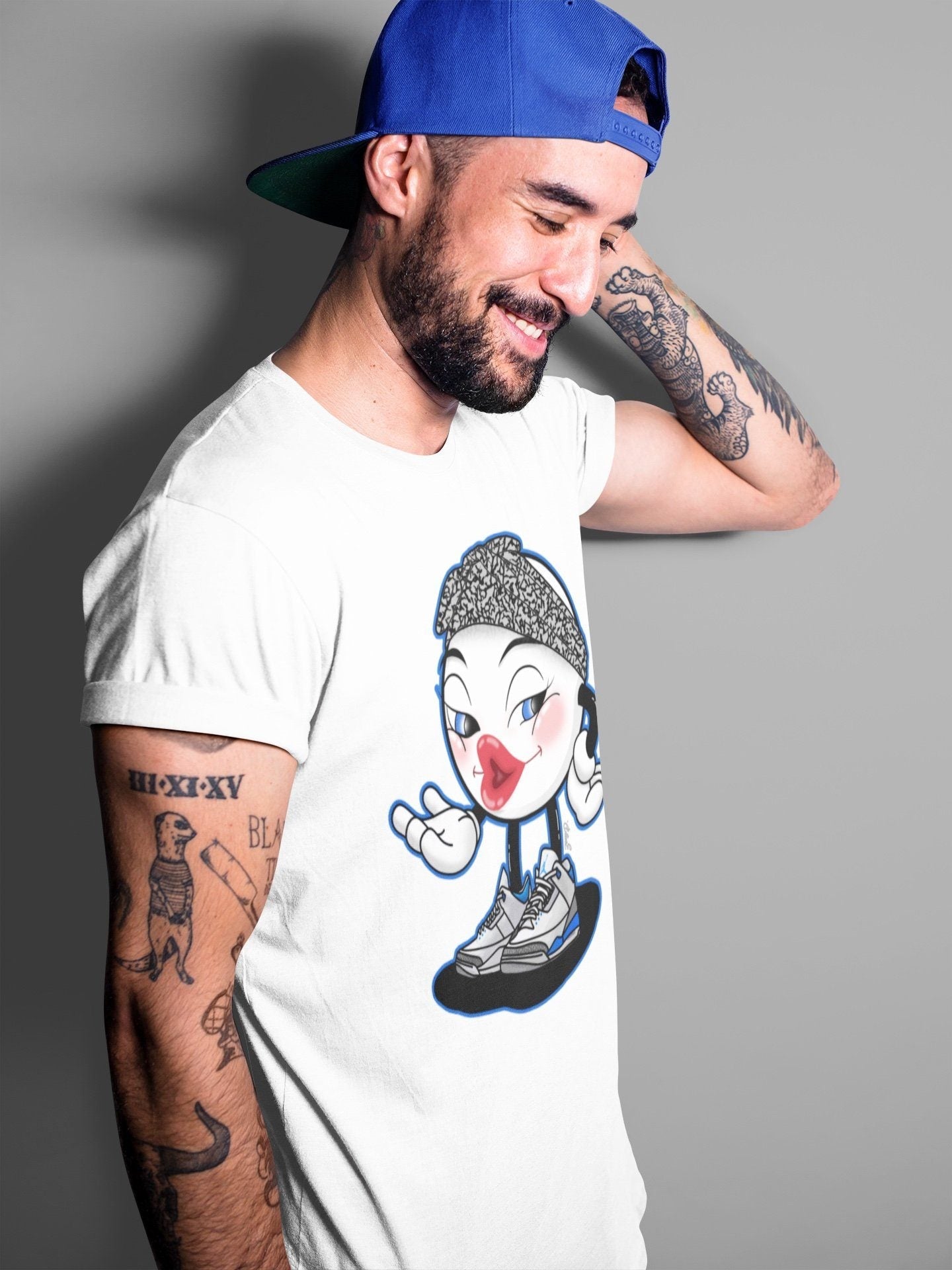 Jordan 3 Racer Blue Sneaker Match Tees Sexy Emoji Sneaker Tees Jordan 3 Racer Blue Sneaker Release Tees Unisex Shirts