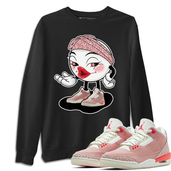 Jordan 3 Rust Pink Sneaker Match Tees Sexy Emoji Sneaker Tees Jordan 3 Rust Pink Sneaker Release Tees Unisex Shirts