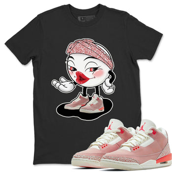 Jordan 3 Rust Pink Sneaker Match Tees Sexy Emoji Sneaker Tees Jordan 3 Rust Pink Sneaker Release Tees Unisex Shirts