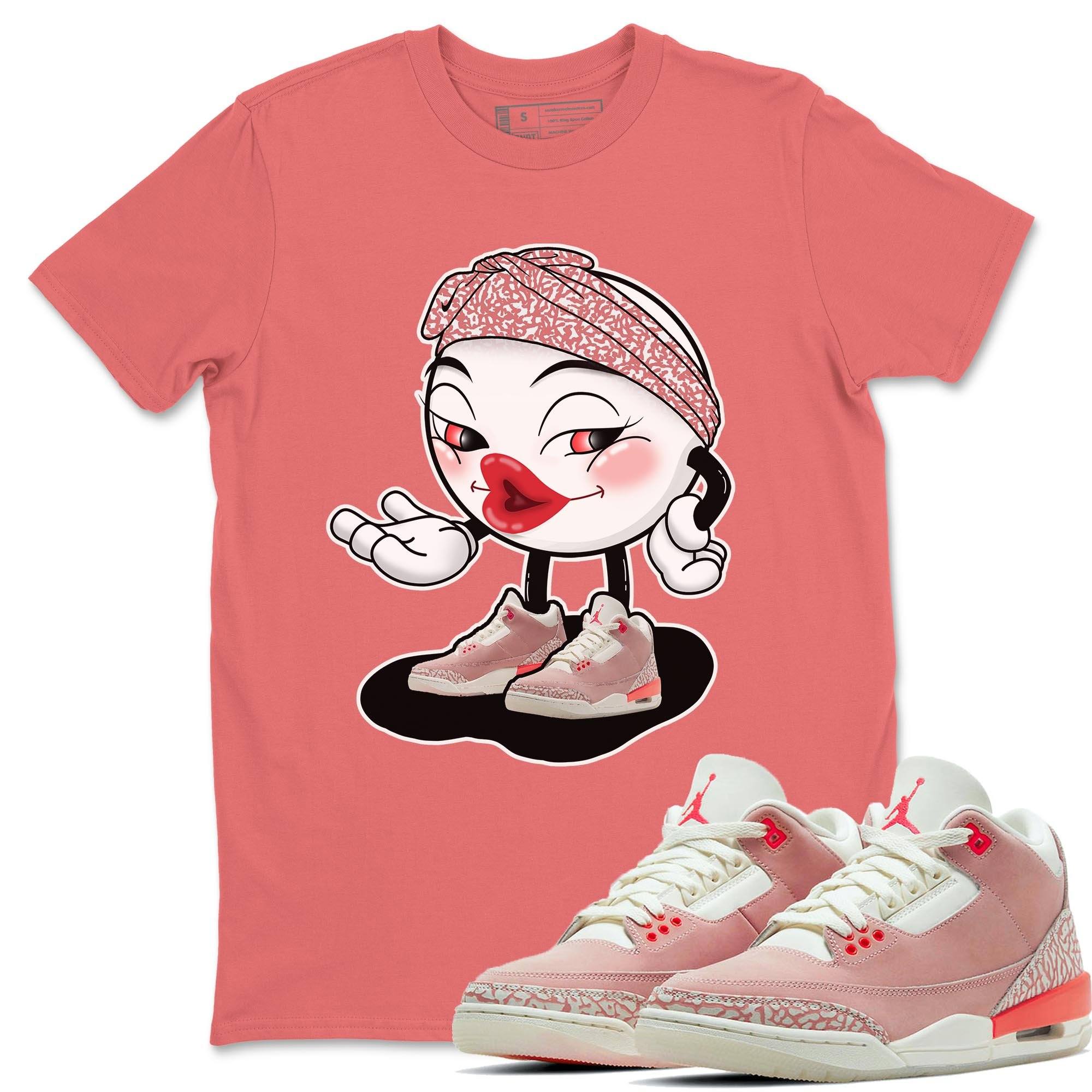 Jordan 3 Rust Pink Sneaker Match Tees Sexy Emoji Sneaker Tees Jordan 3 Rust Pink Sneaker Release Tees Unisex Shirts