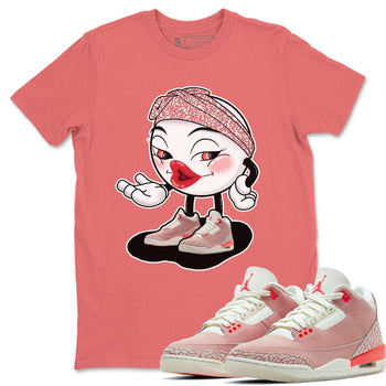 Jordan 3 Rust Pink Sneaker Match Tees Sexy Emoji Sneaker Tees Jordan 3 Rust Pink Sneaker Release Tees Unisex Shirts