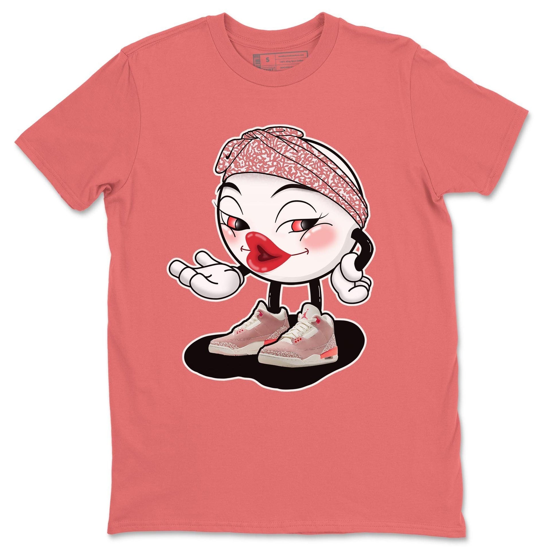 Jordan 3 Rust Pink Sneaker Match Tees Sexy Emoji Sneaker Tees Jordan 3 Rust Pink Sneaker Release Tees Unisex Shirts