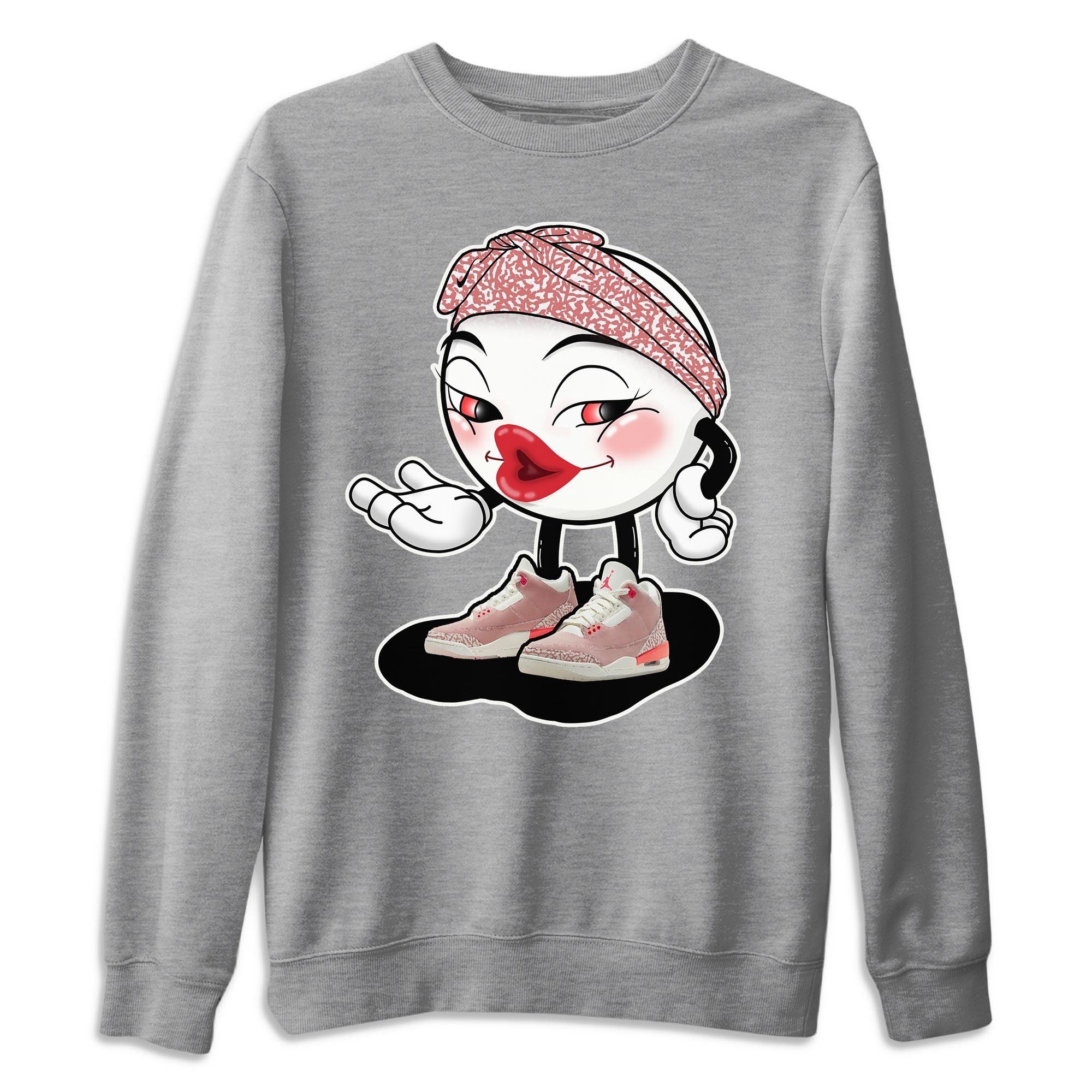 Jordan 3 Rust Pink Sneaker Match Tees Sexy Emoji Sneaker Tees Jordan 3 Rust Pink Sneaker Release Tees Unisex Shirts