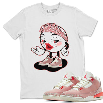Jordan 3 Rust Pink Sneaker Match Tees Sexy Emoji Sneaker Tees Jordan 3 Rust Pink Sneaker Release Tees Unisex Shirts