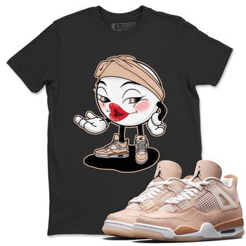 Jordan 4 Shimmer Sneaker Match Tees Sexy Emoji Sneaker Tees Jordan 4 Shimmer Sneaker Release Tees Unisex Shirts