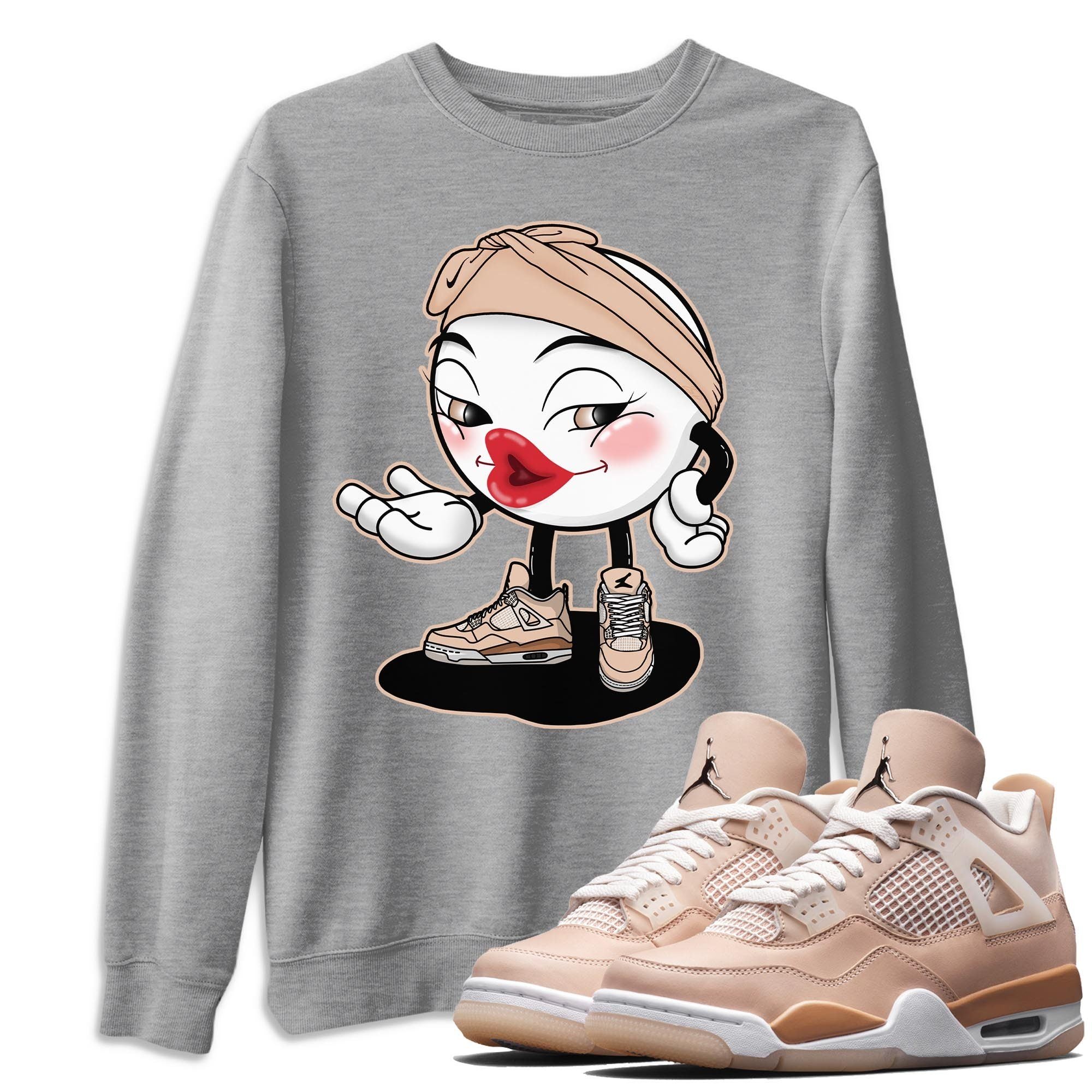 Jordan 4 Shimmer Sneaker Match Tees Sexy Emoji Sneaker Tees Jordan 4 Shimmer Sneaker Release Tees Unisex Shirts