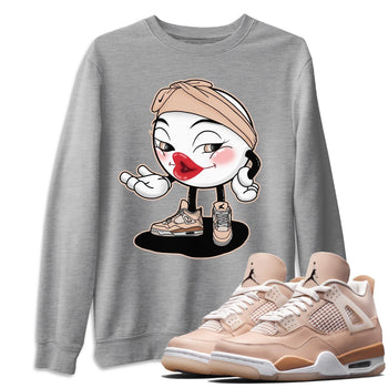 Jordan 4 Shimmer Sneaker Match Tees Sexy Emoji Sneaker Tees Jordan 4 Shimmer Sneaker Release Tees Unisex Shirts