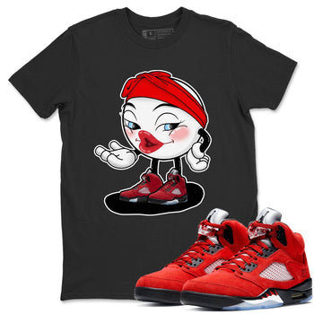 Jordan 5 Raging Bull Sneaker Match Tees Sexy Emoji Sneaker Tees Jordan 5 Raging Bull Sneaker Release Tees Unisex Shirts