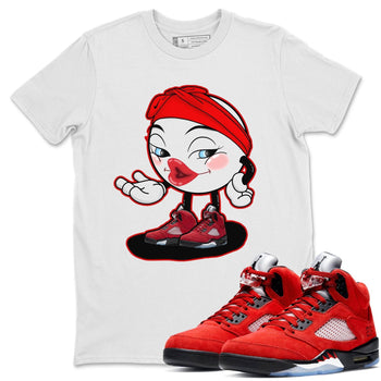 Jordan 5 Raging Bull Sneaker Match Tees Sexy Emoji Sneaker Tees Jordan 5 Raging Bull Sneaker Release Tees Unisex Shirts
