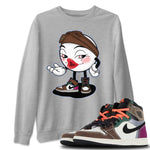 Jordan 1 Hand Crafted Sneaker Match Tees Sexy Emoji Sneaker Tees Jordan 1 Hand Crafted Sneaker Release Tees Unisex Shirts