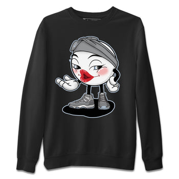 Jordan 11 Cool Grey Sneaker Match Tees Sexy Emoji Sneaker Tees Jordan 11 Cool Grey Sneaker Release Tees Unisex Shirts