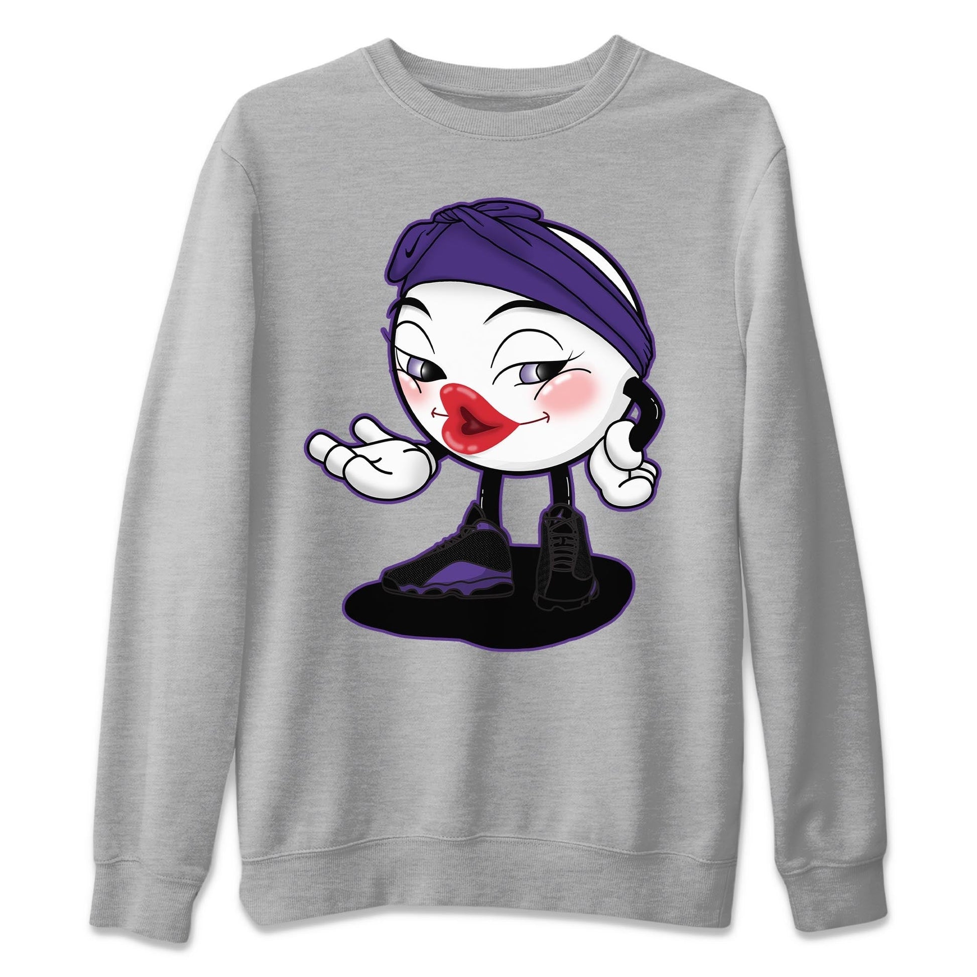 Jordan 13 Court Purple Sneaker Match Tees Sexy Emoji Sneaker Tees Jordan 13 Court Purple Sneaker Release Tees Unisex Shirts