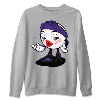 Jordan 13 Court Purple Sneaker Match Tees Sexy Emoji Sneaker Tees Jordan 13 Court Purple Sneaker Release Tees Unisex Shirts