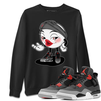 Jordan 4 Infrared Sneaker Match Tees Sexy Emoji Sneaker Tees Jordan 4 Infrared Sneaker Release Tees Unisex Shirts
