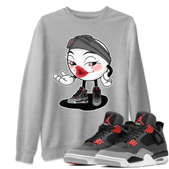 Jordan 4 Infrared Sneaker Match Tees Sexy Emoji Sneaker Tees Jordan 4 Infrared Sneaker Release Tees Unisex Shirts