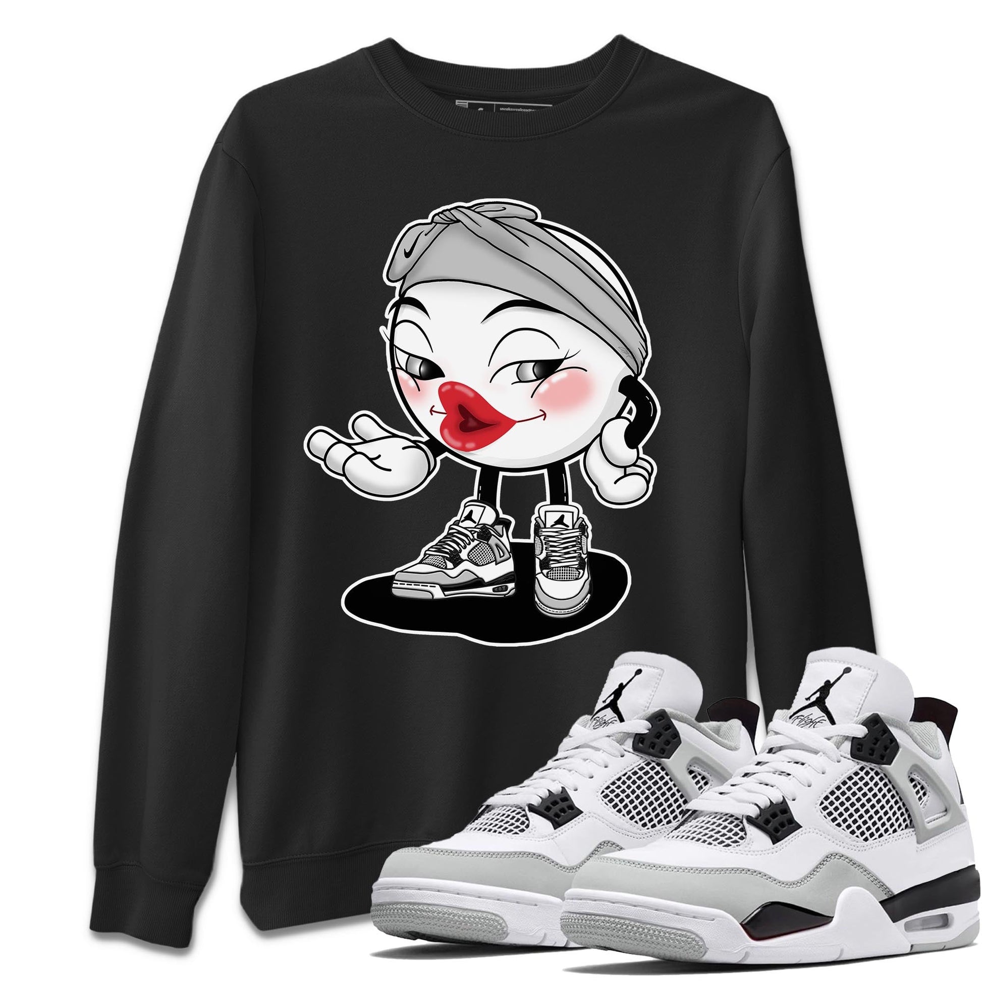 Jordan 4 Military Black Sneaker Match Tees Sexy Emoji Sneaker Tees Jordan 4 Military Black Sneaker Release Tees Unisex Shirts