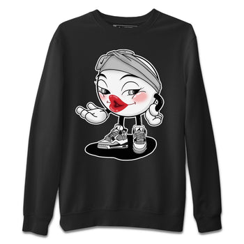Jordan 4 Military Black Sneaker Match Tees Sexy Emoji Sneaker Tees Jordan 4 Military Black Sneaker Release Tees Unisex Shirts