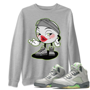 Jordan 5 Green Bean Sneaker Match Tees Sexy Emoji Sneaker Tees Jordan 5 Green Bean Sneaker Release Tees Unisex Shirts