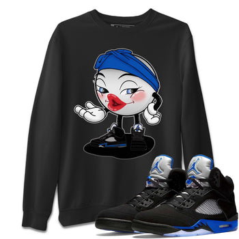 Jordan 5 Racer Blue Sneaker Match Tees Sexy Emoji Sneaker Tees Jordan 5 Racer Blue Sneaker Release Tees Unisex Shirts
