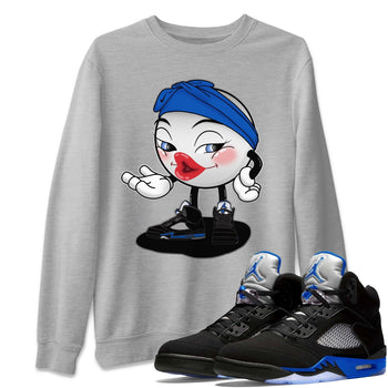 Jordan 5 Racer Blue Sneaker Match Tees Sexy Emoji Sneaker Tees Jordan 5 Racer Blue Sneaker Release Tees Unisex Shirts