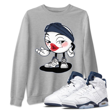 Jordan 6 Midnight Navy Sneaker Match Tees Sexy Emoji Sneaker Tees Jordan 6 Midnight Navy Sneaker Release Tees Unisex Shirts