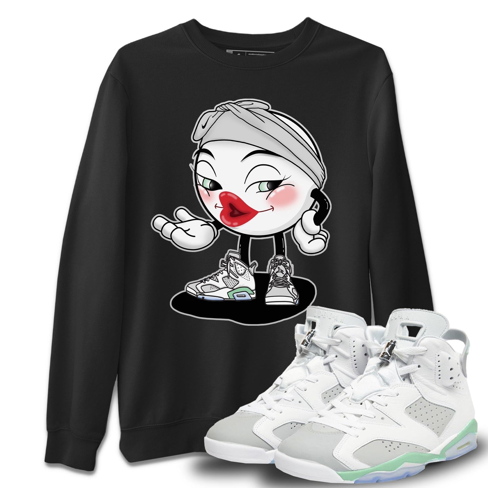 Jordan 6 Mint Foam Sneaker Match Tees Sexy Emoji Sneaker Tees Jordan 6 Mint Foam Sneaker Release Tees Unisex Shirts