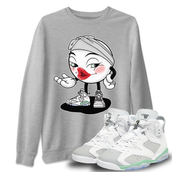 Jordan 6 Mint Foam Sneaker Match Tees Sexy Emoji Sneaker Tees Jordan 6 Mint Foam Sneaker Release Tees Unisex Shirts