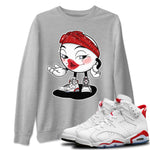 Jordan 6 Red Velvet Cookies Sneaker Match Tees Sexy Emoji Sneaker Tees Jordan 6 Red Velvet Cookies Sneaker Release Tees Unisex Shirts