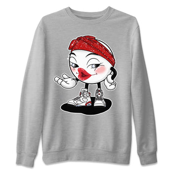 Jordan 6 Red Velvet Cookies Sneaker Match Tees Sexy Emoji Sneaker Tees Jordan 6 Red Velvet Cookies Sneaker Release Tees Unisex Shirts