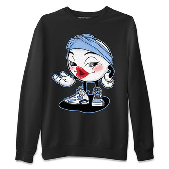 Jordan 6 UNC Sneaker Match Tees Sexy Emoji Sneaker Tees Jordan 6 UNC Sneaker Release Tees Unisex Shirts