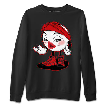 Jordan 9 Chile Red Sneaker Match Tees Sexy Emoji Sneaker Tees Jordan 9 Chile Red Sneaker Release Tees Unisex Shirts