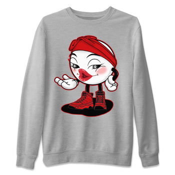 Jordan 9 Chile Red Sneaker Match Tees Sexy Emoji Sneaker Tees Jordan 9 Chile Red Sneaker Release Tees Unisex Shirts