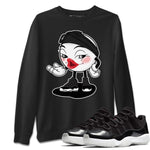 Jordan 11 72-10 Sneaker Match Tees Sexy Emoji Sneaker Tees Jordan 11 72-10 Sneaker Release Tees Unisex Shirts