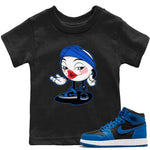 Jordan 1 Dark Marina Blue Sneaker Match Tees Sexy Emoji Sneaker Tees Jordan 1 Dark Marina Blue Sneaker Release Tees Kids Shirts