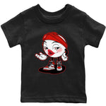 Jordan 1 Heritage Sneaker Match Tees Sexy Emoji Sneaker Tees Jordan 1 Heritage Sneaker Release Tees Kids Shirts