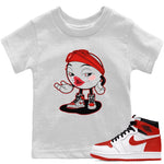Jordan 1 Heritage Sneaker Match Tees Sexy Emoji Sneaker Tees Jordan 1 Heritage Sneaker Release Tees Kids Shirts