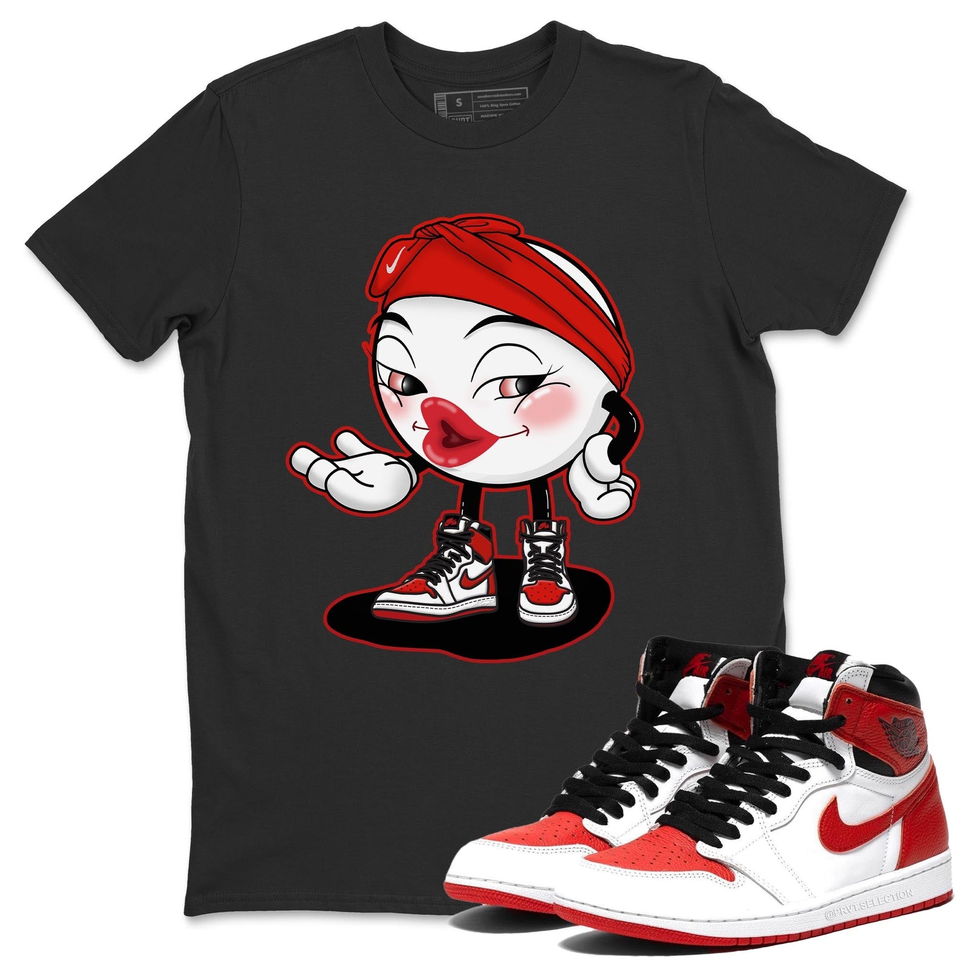 Jordan 1 Heritage Sneaker Match Tees Sexy Emoji Sneaker Tees Jordan 1 Heritage Sneaker Release Tees Unisex Shirts