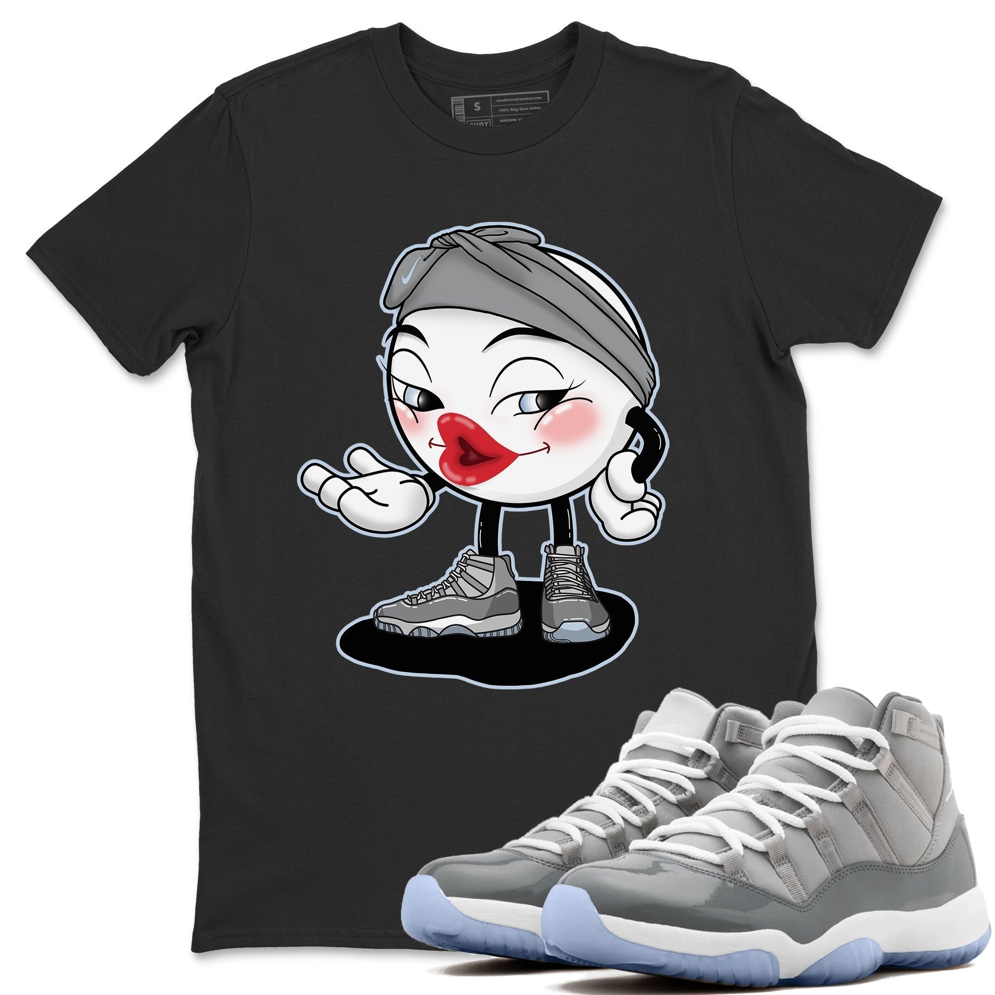 Jordan 11 Cool Grey Sneaker Match Tees Sexy Emoji Sneaker Tees Jordan 11 Cool Grey Sneaker Release Tees Unisex Shirts