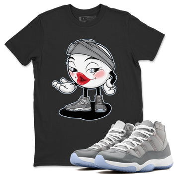 Jordan 11 Cool Grey Sneaker Match Tees Sexy Emoji Sneaker Tees Jordan 11 Cool Grey Sneaker Release Tees Unisex Shirts