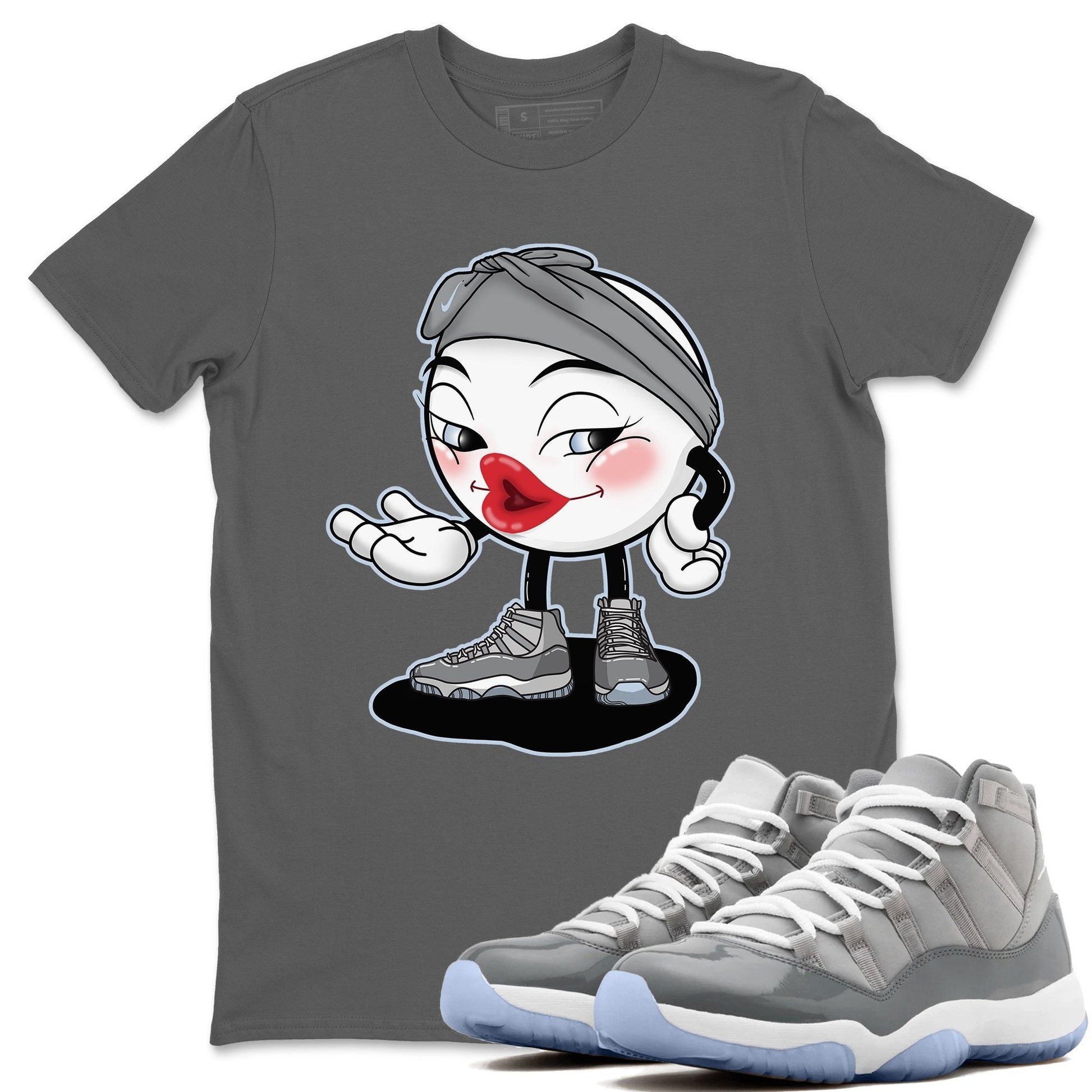 Jordan 11 Cool Grey Sneaker Match Tees Sexy Emoji Sneaker Tees Jordan 11 Cool Grey Sneaker Release Tees Unisex Shirts