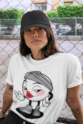 Jordan 11 Cool Grey Sneaker Match Tees Sexy Emoji Sneaker Tees Jordan 11 Cool Grey Sneaker Release Tees Unisex Shirts