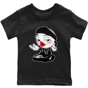 Jordan 12 Playoffs Sneaker Match Tees Sexy Emoji Sneaker Tees Jordan 12 Playoffs Sneaker Release Tees Kids Shirts