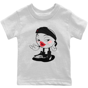 Jordan 12 Playoffs Sneaker Match Tees Sexy Emoji Sneaker Tees Jordan 12 Playoffs Sneaker Release Tees Kids Shirts