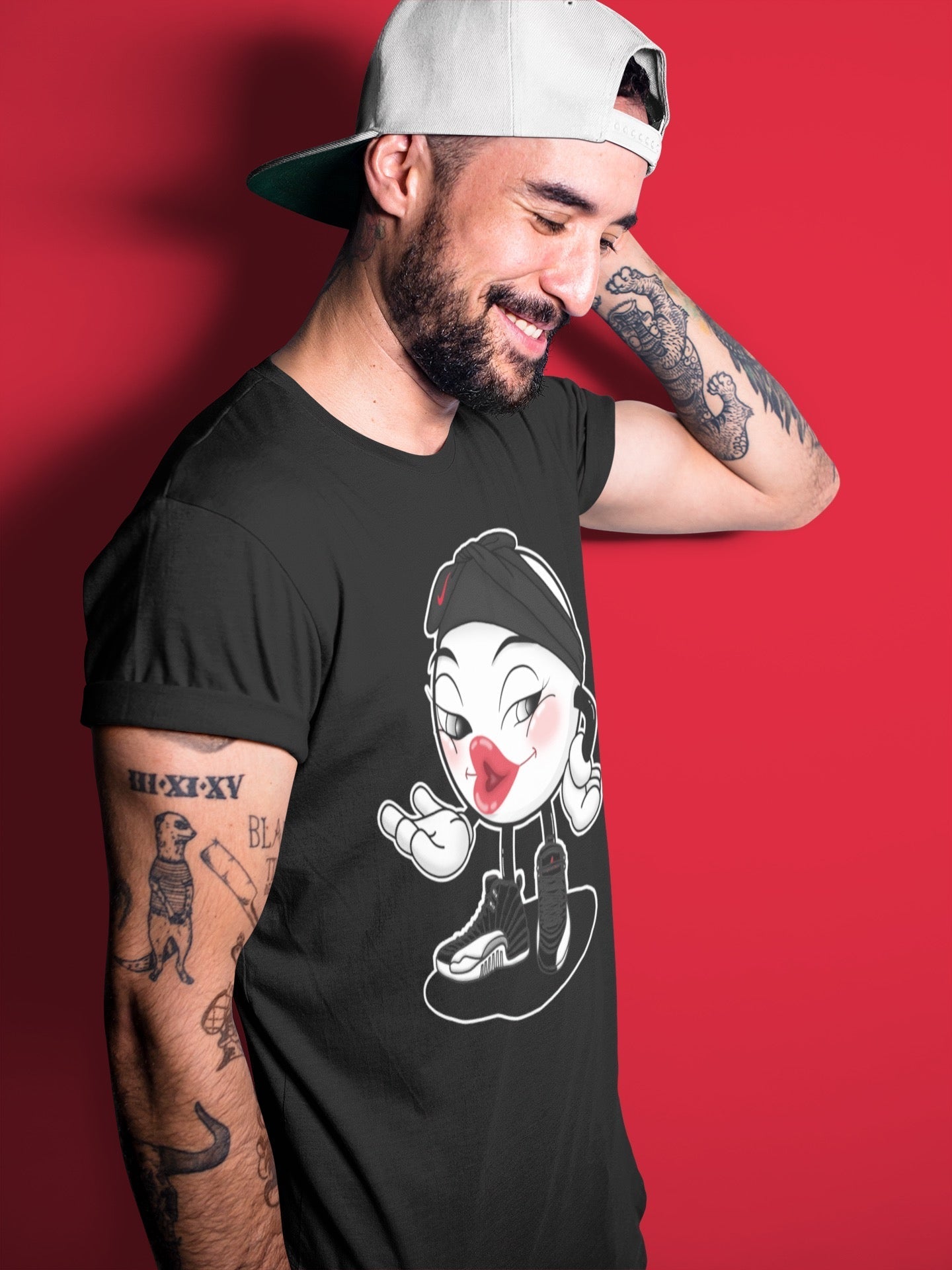 Jordan 12 Playoffs Sneaker Match Tees Sexy Emoji Sneaker Tees Jordan 12 Playoffs Sneaker Release Tees Unisex Shirts