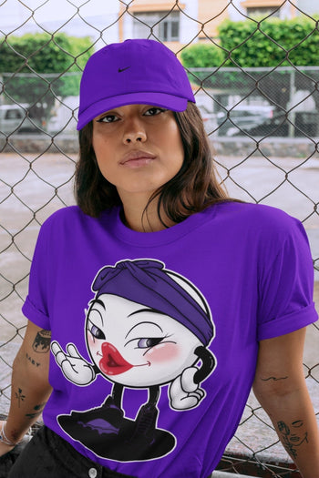 Jordan 13 Court Purple Sneaker Match Tees Sexy Emoji Sneaker Tees Jordan 13 Court Purple Sneaker Release Tees Unisex Shirts