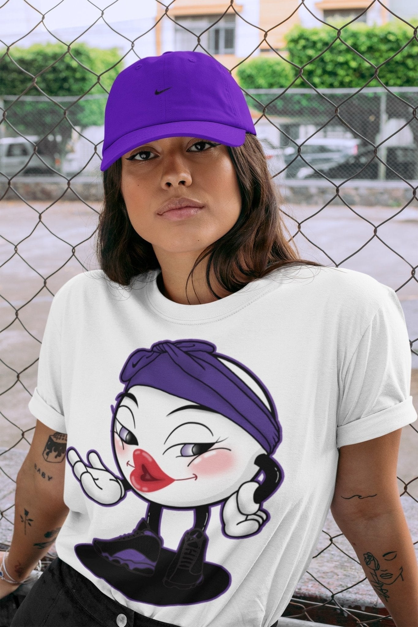 Jordan 13 Court Purple Sneaker Match Tees Sexy Emoji Sneaker Tees Jordan 13 Court Purple Sneaker Release Tees Unisex Shirts