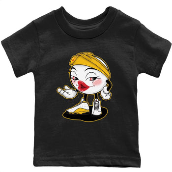 Jordan 13 Del Sol Sneaker Match Tees Sexy Emoji Sneaker Tees Jordan 13 Del Sol Sneaker Release Tees Kids Shirts