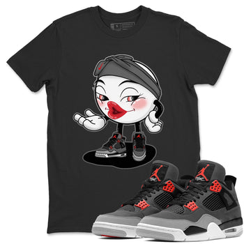 Jordan 4 Infrared Sneaker Match Tees Sexy Emoji Sneaker Tees Jordan 4 Infrared Sneaker Release Tees Unisex Shirts