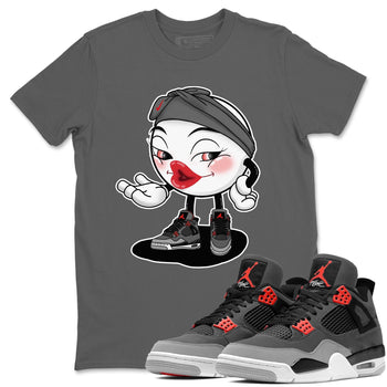 Jordan 4 Infrared Sneaker Match Tees Sexy Emoji Sneaker Tees Jordan 4 Infrared Sneaker Release Tees Unisex Shirts