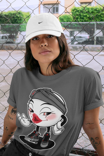 Jordan 4 Infrared Sneaker Match Tees Sexy Emoji Sneaker Tees Jordan 4 Infrared Sneaker Release Tees Unisex Shirts